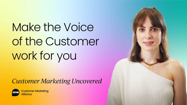 How to make the Voice of the Customer work for you | Video