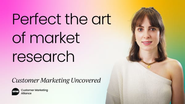 Perfect the art of market research | Video