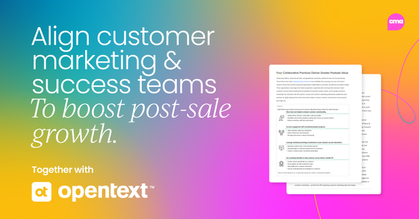 Boost post-sale revenue with aligned customer teams