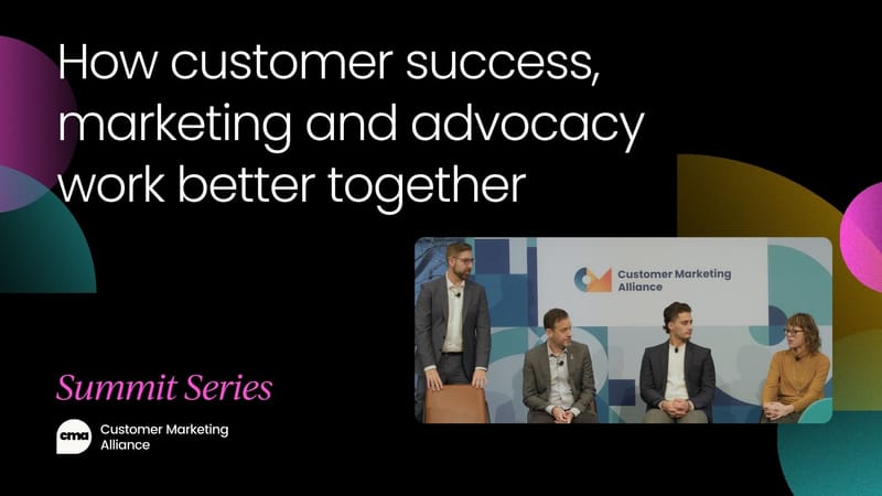 How customer success, marketing, and advocacy work to scale customer relationships | Video