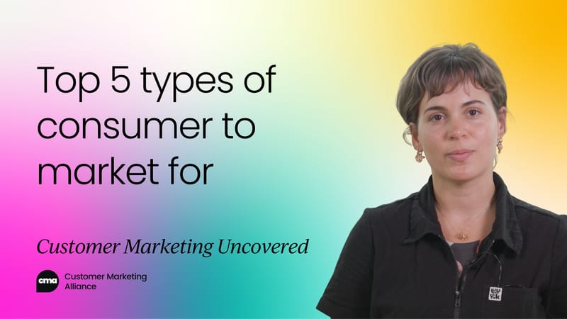 5 types of consumers to market for | Video